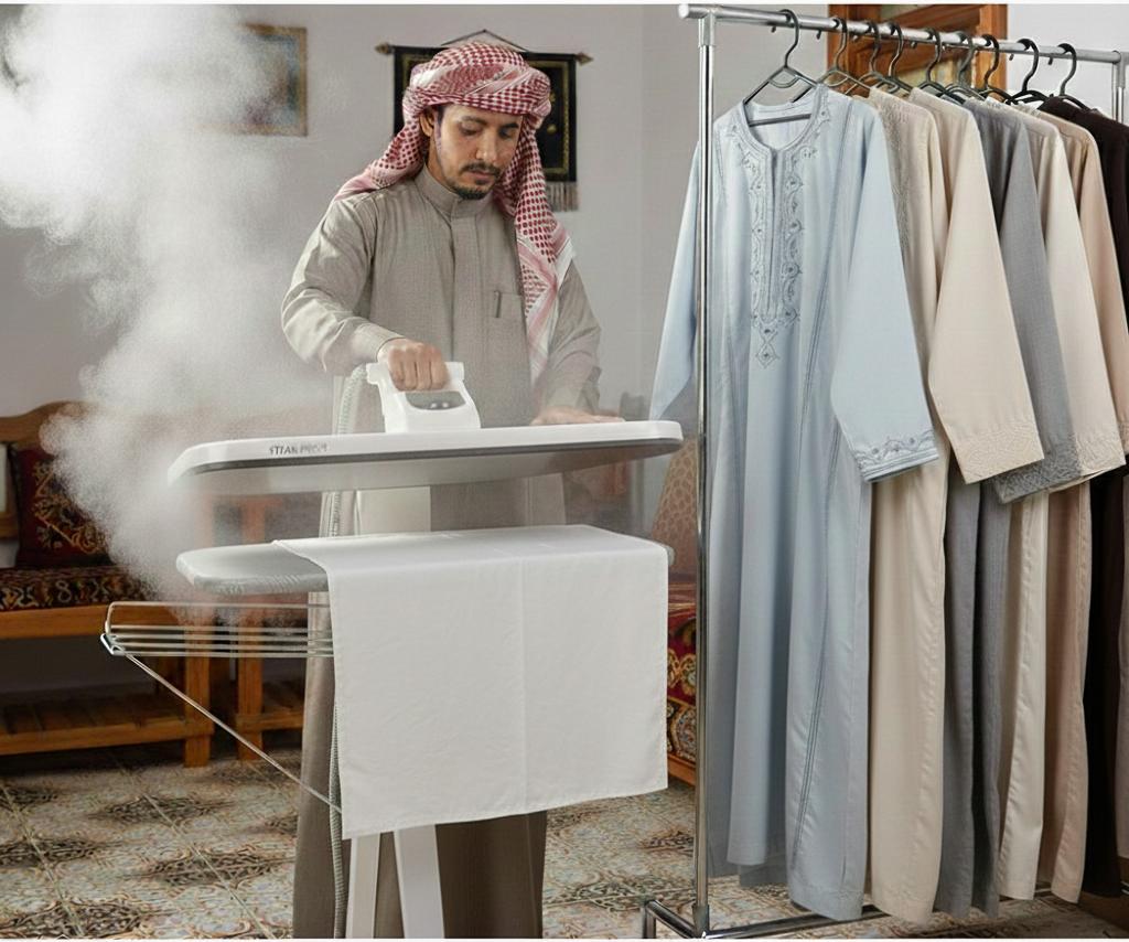 مكواة البخار الكبس فائقه الاداء سهله الاستخدام