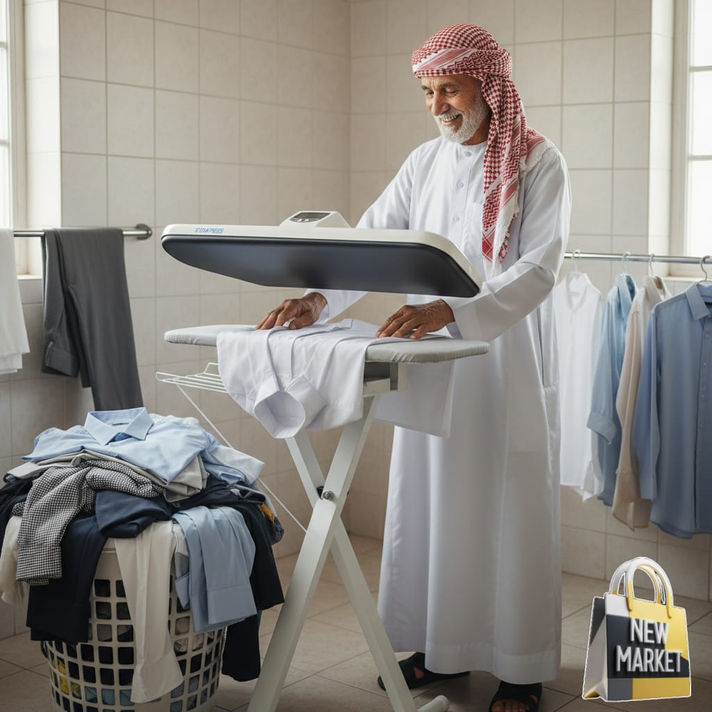 مكواة البخار الكبس فائقه الاداء سهله الاستخدام