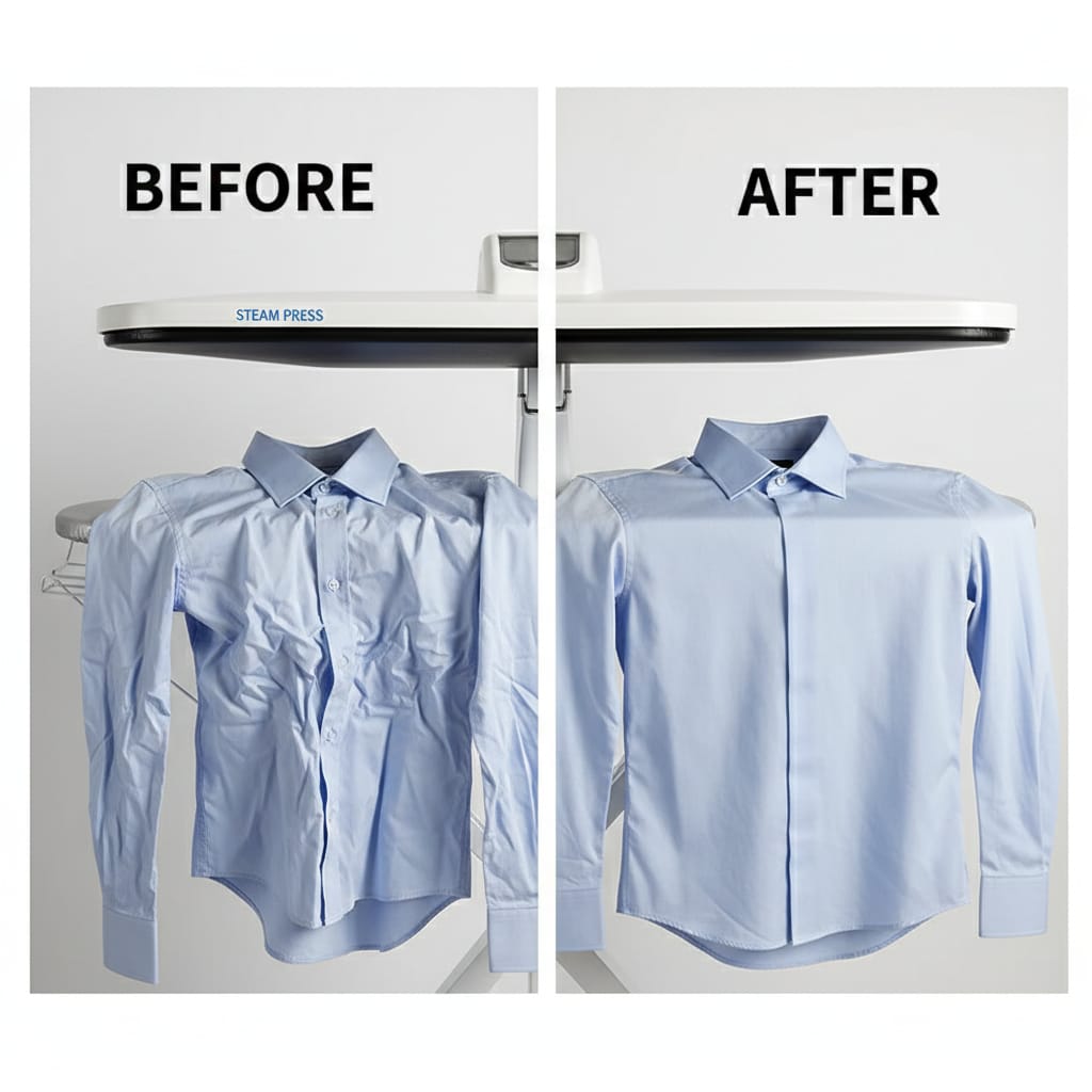 مكواة البخار الكبس فائقه الاداء سهله الاستخدام