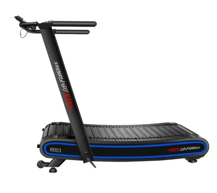جهاز جري أوتوماتيكي بدون كهرباء (Automatic Treadmill)، يتميز بسهولة الاستخدام ويعمل بدون كهرباء، مع شاشة عرض لقياس السرعة، المسافة، الوقت، ونسبة الدهون، ومناسب لمستخدمين بوزن أقصى 150 كجم.